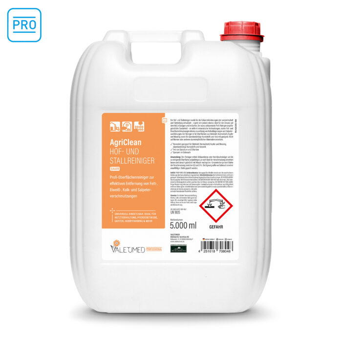 Valetumed Professional AgriClean Hof- und Stallreiniger S